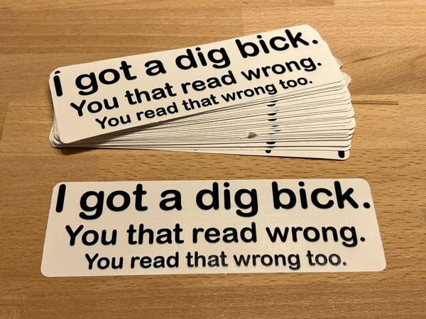 Hovedbilde I Got A Dig Bick Limited Edition